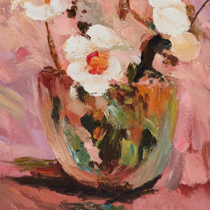 Faded Flora Canvas Painting