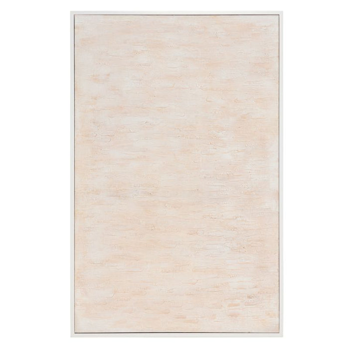 Sanctum Series I Canvas Painting - White