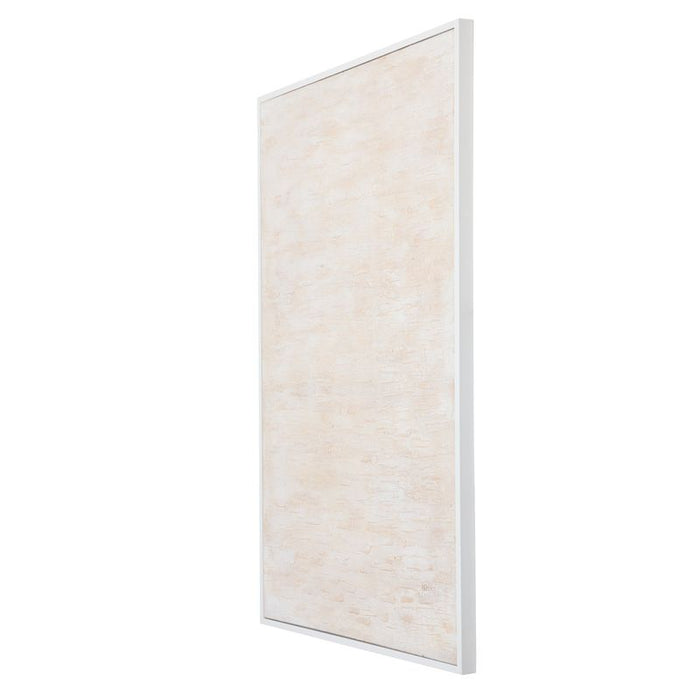 Sanctum Series I Canvas Painting - White