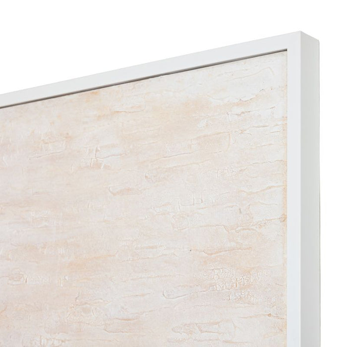 Sanctum Series I Canvas Painting - White