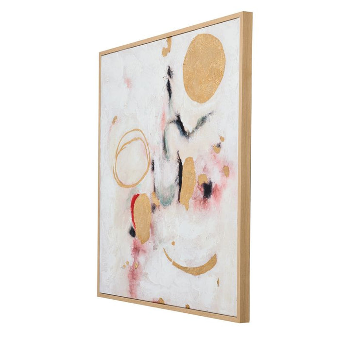 Golden Moon Canvas Painting