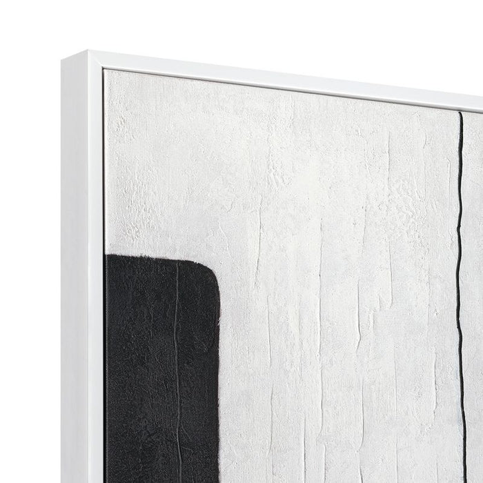 Dark Geometry Series I Canvas Painting