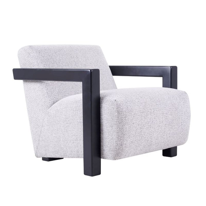 Lennon Arm Chair - Salt & Pepper, Fabric