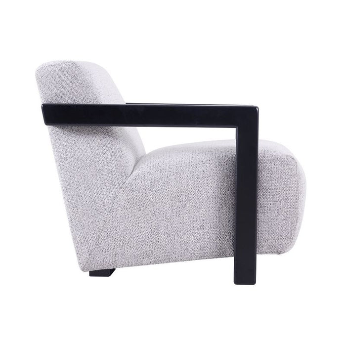 Lennon Arm Chair - Salt & Pepper, Fabric