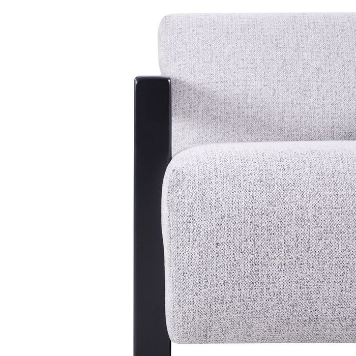 Lennon Arm Chair - Salt & Pepper, Fabric