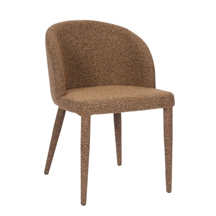 Paltrow Dining Chair - Speckle Gold, Fabric Metal