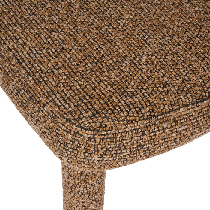 Paltrow Dining Chair - Speckle Gold, Fabric Metal