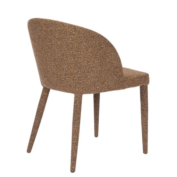 Paltrow Dining Chair - Speckle Gold, Fabric Metal