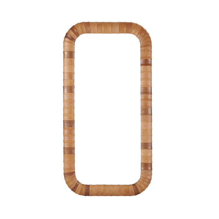 Sienna Wall Mirror - Brown Glass, 150cm H