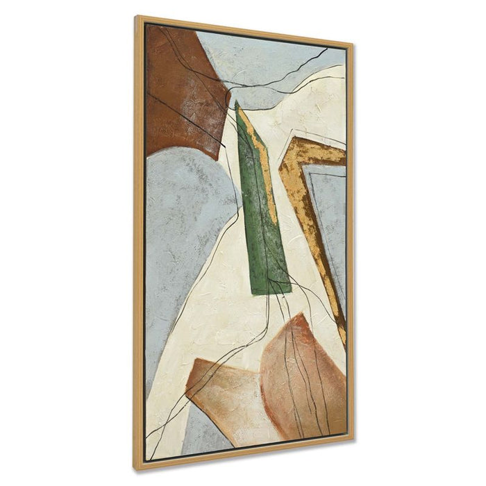 Autumn Leaves Series II Canvas Painting