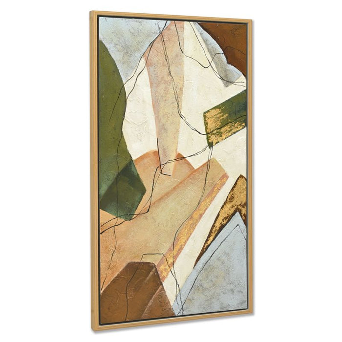 Autumn Leaves Series I Canvas Painting