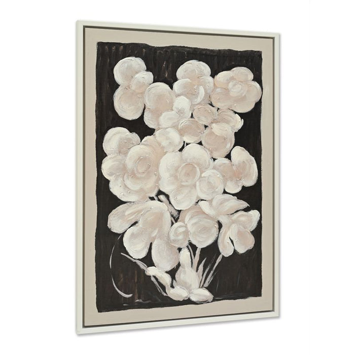 Textured Bouquet Enhanced Canvas Print