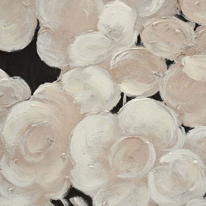 Textured Bouquet Enhanced Canvas Print