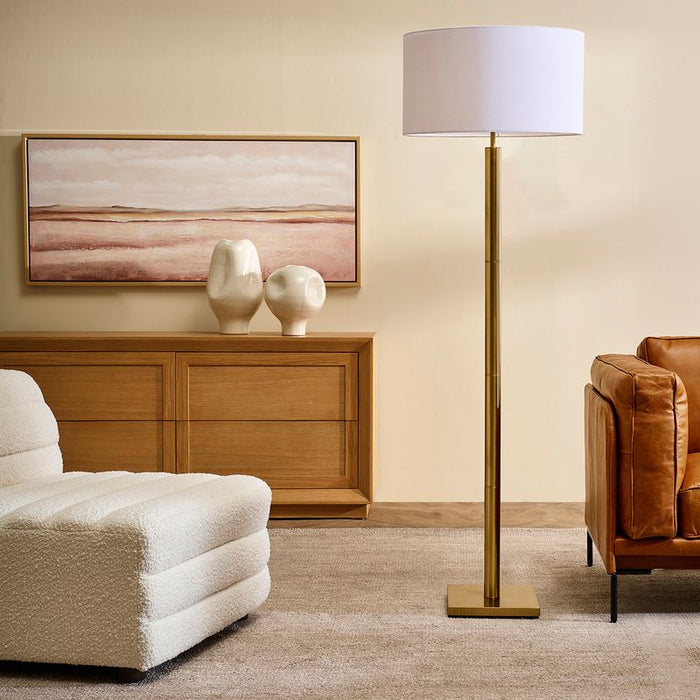Kirkwall Floor Lamp - Brass