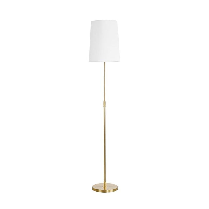Surrey Floor Lamp - Linen Metal, 162cm H