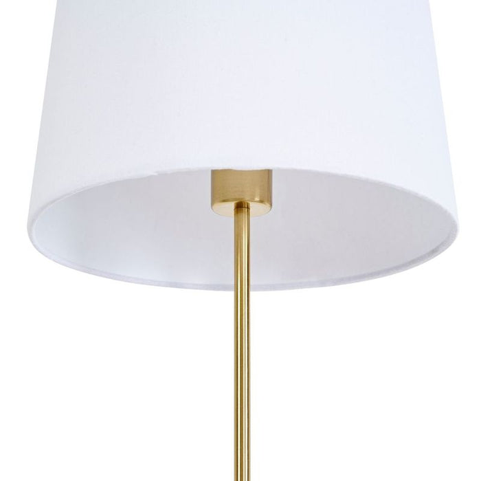 Surrey Floor Lamp - Linen Metal, 162cm H