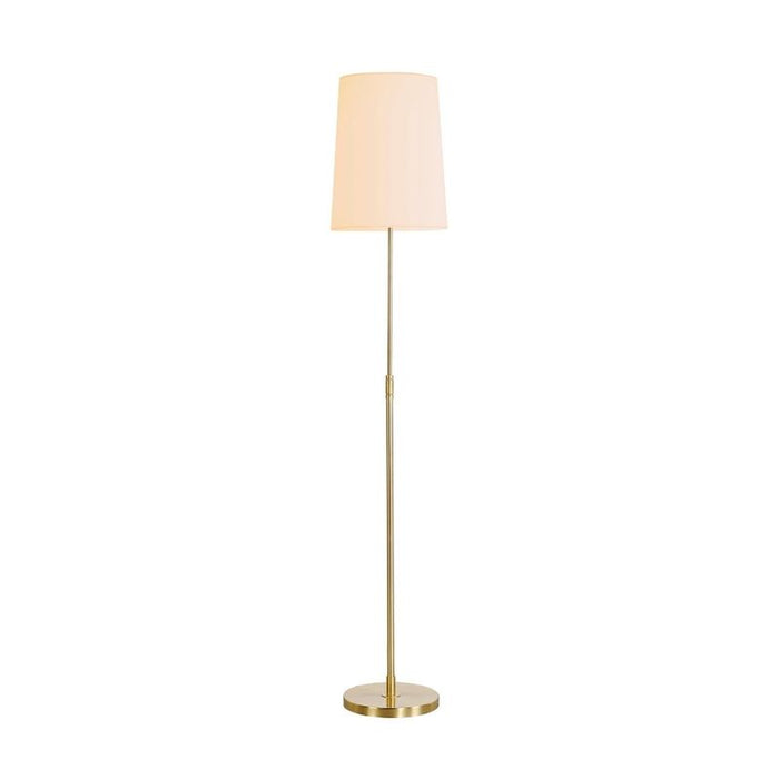 Surrey Floor Lamp - Linen Metal, 162cm H