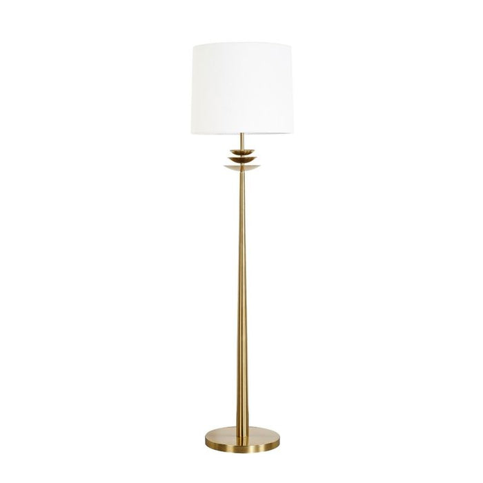 Regina Floor Lamp - Brass, 160cm H