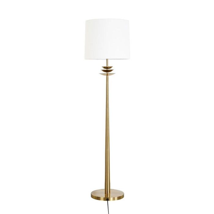 Regina Floor Lamp - Brass, 160cm H