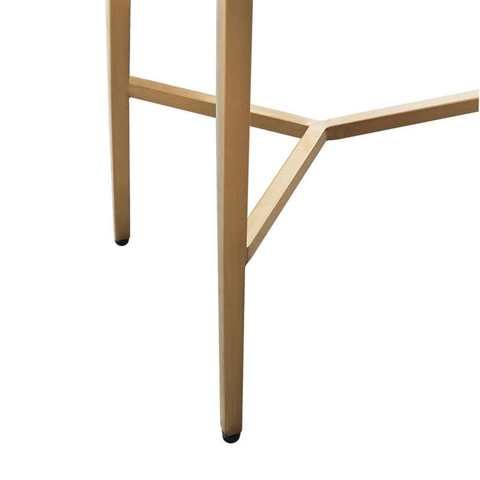 Chloe Timber Console Table - Large Gold, 110cm