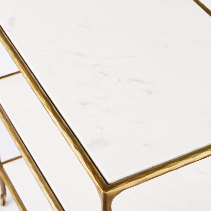 Heston Marble Bar Cart