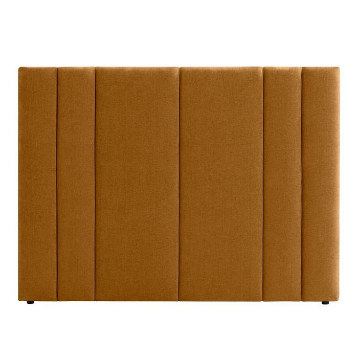 Soho Queen Bedhead - Mustard, Velvet Wood