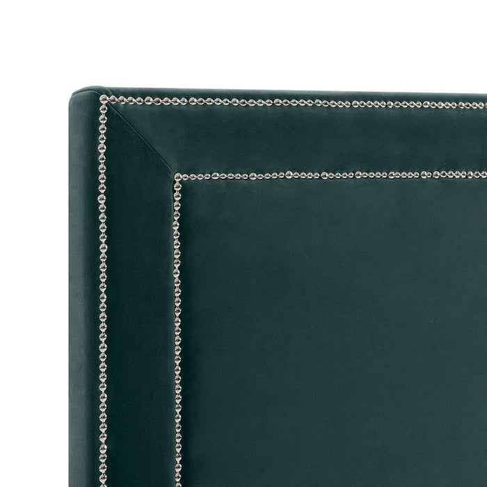 Manhattan Queen Bedhead - Teal Velvet