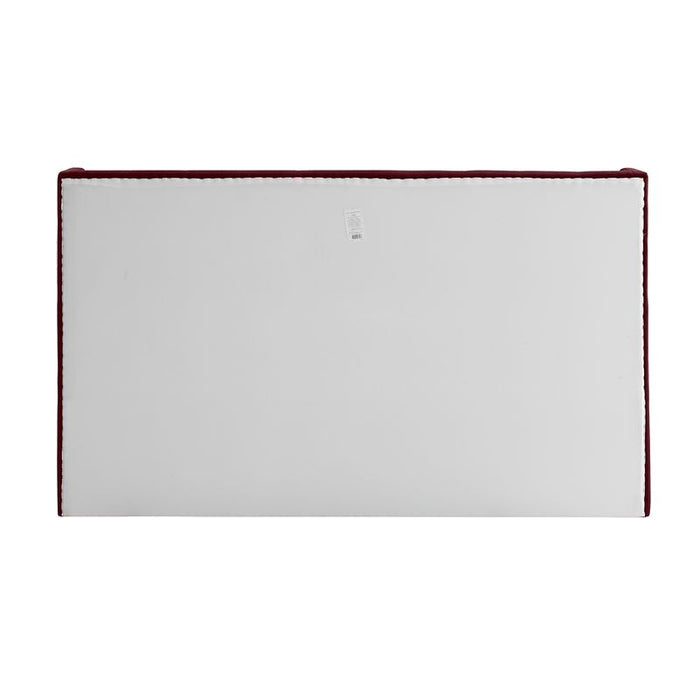 Central Park King Bedhead - Wine Velvet
