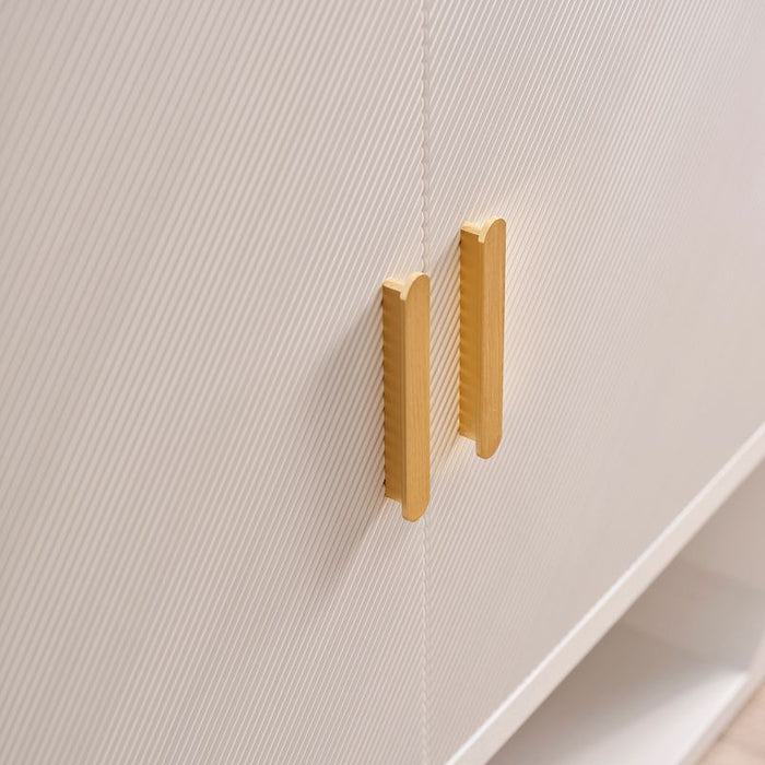 Anderson Buffet - White, Wood Metal, 180cm
