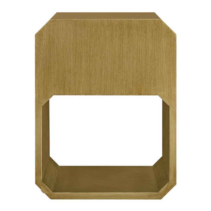 Anderson Bedside Table - Small Antique Gold