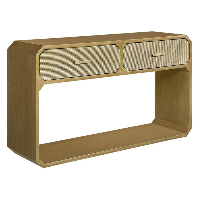 Anderson Console Table - Antique Gold, Wood Metal, 140cm