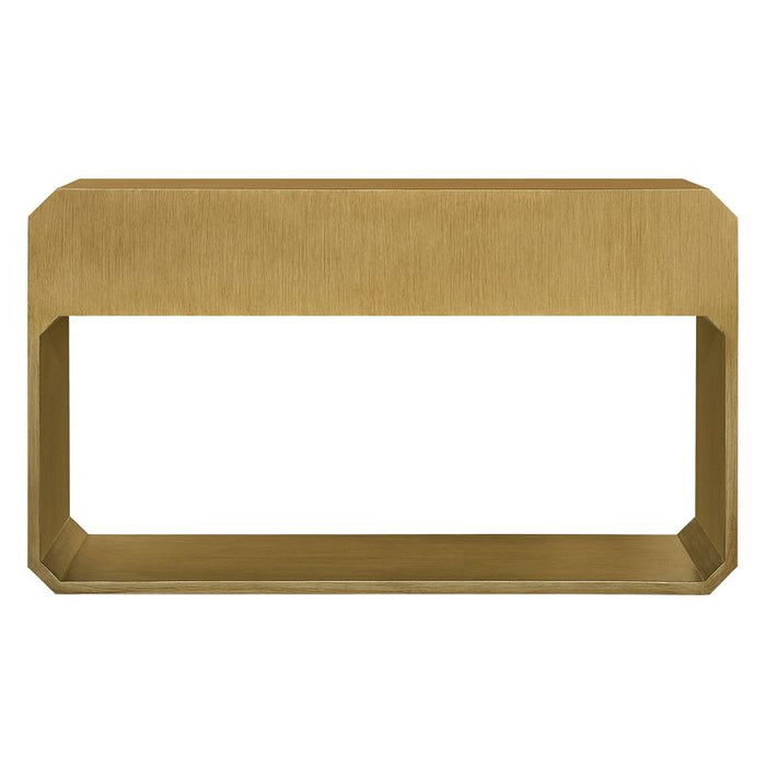 Anderson Console Table - Antique Gold, Wood Metal, 140cm