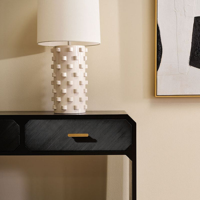 Anderson Console Table - Black, Wood Metal, 140cm