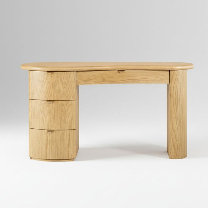 Lina Desk - Oak, 150cm