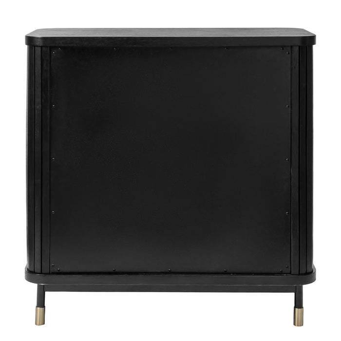 Sophia 3 Drawer Chest - Black, Wood Metal