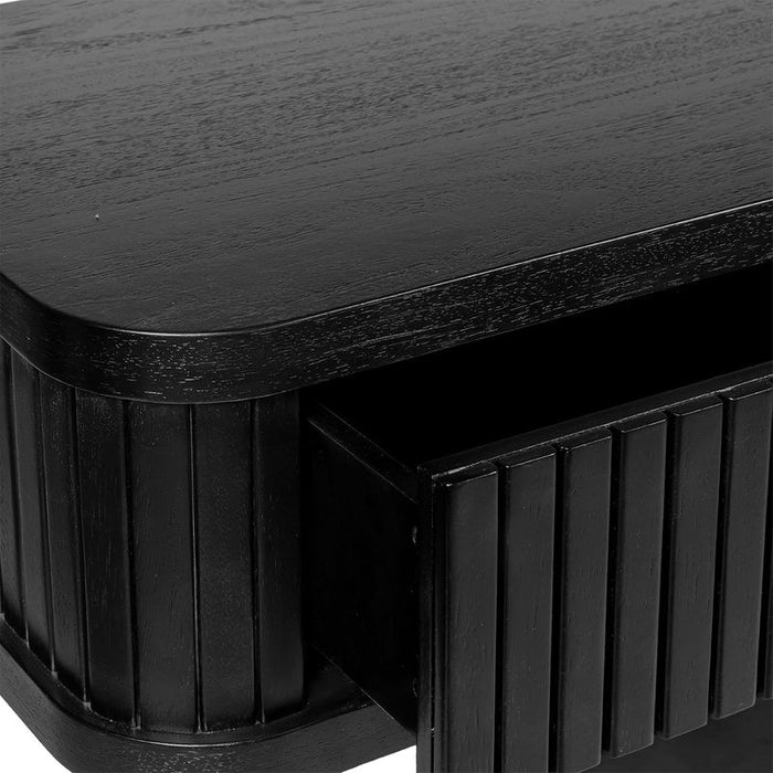 Sophia Console Table - Black, Wood Metal, 140cm