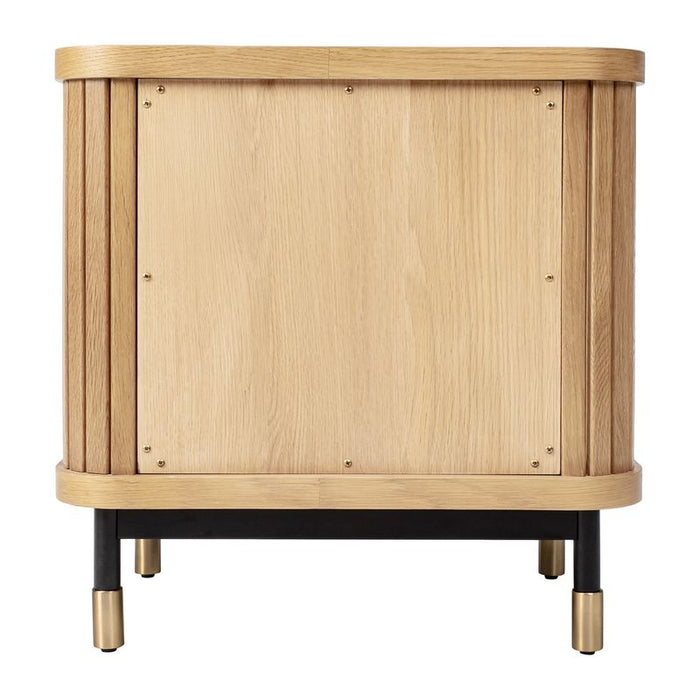 Sophia Oak Bedside Table - Natural