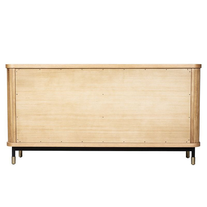Sophia Oak 6 Drawer Chest - Natural