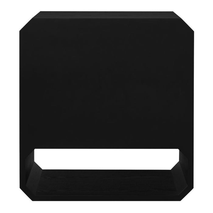 Anderson 2 Drawer Chest - Black, Wood Metal