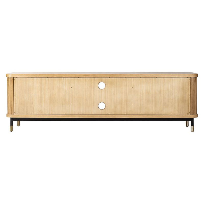 Sophia Oak Entertainment Unit - Natural, 200cm