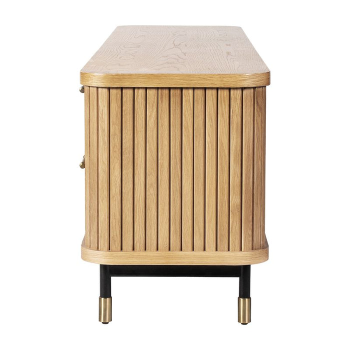Sophia Oak Entertainment Unit - Natural, 200cm