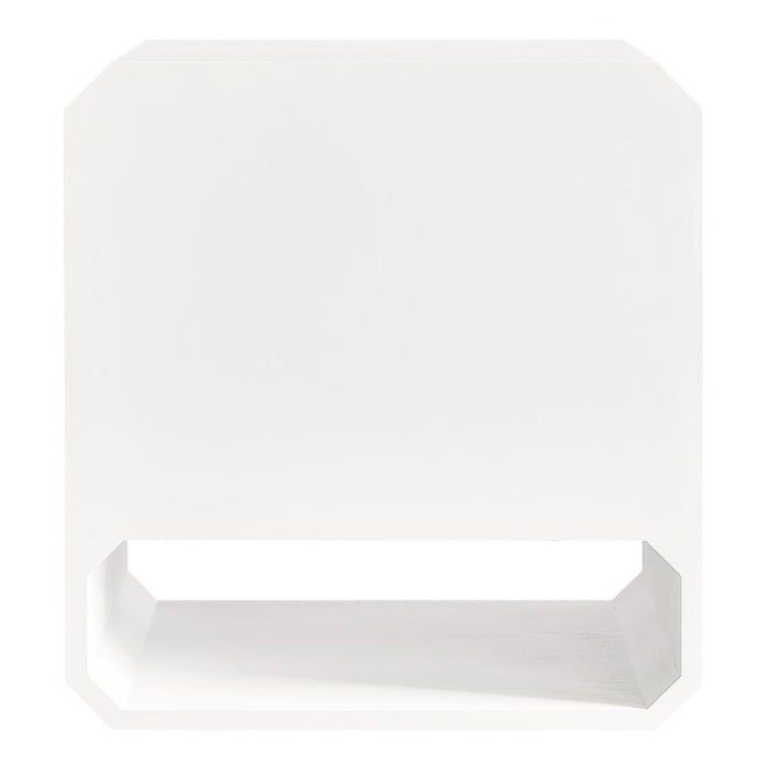 Anderson 2 Drawer Chest - White, Wood Metal