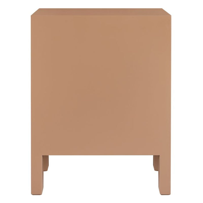 Ariana Bedside Table - Small Mocha Mousse