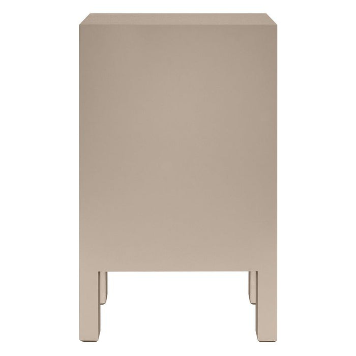 Ariana Bedside Table - Petite Beige