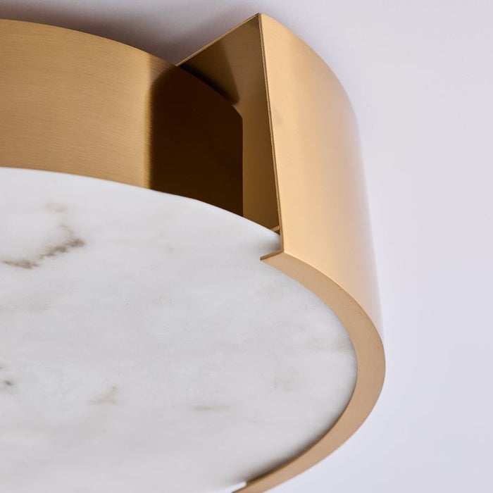 Pristina Flush Mount - Gold Metal