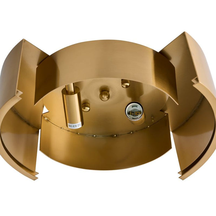 Pristina Flush Mount - Gold Metal
