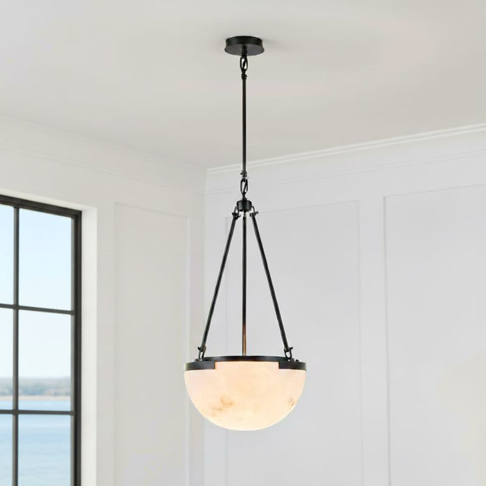 Mishca Pendant - Black, Metal