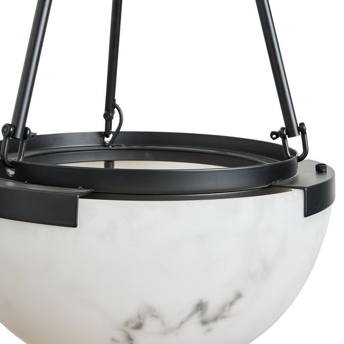 Mishca Pendant - Black, Metal
