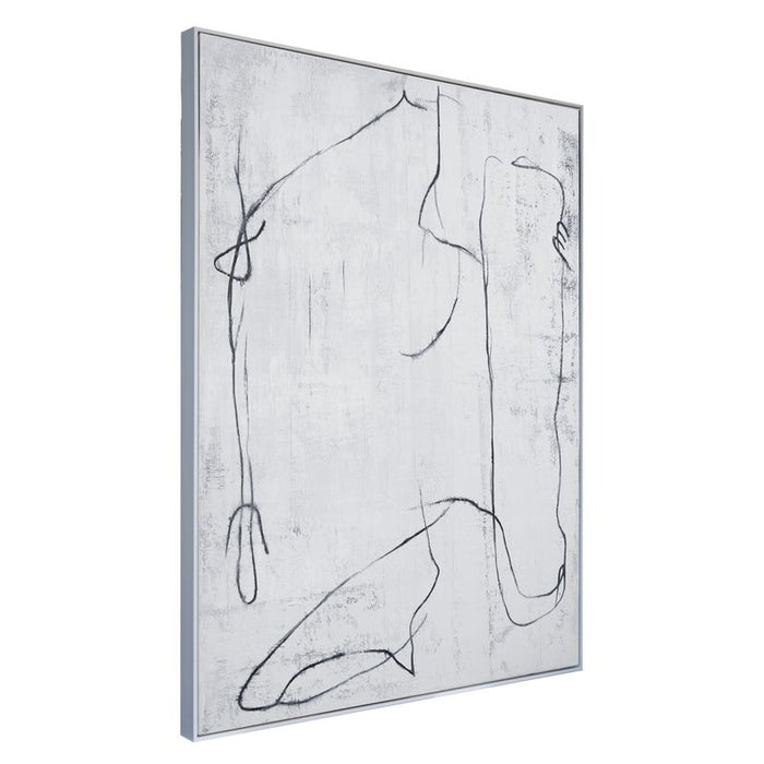 Foundations Series II Oil On Canvas Painting