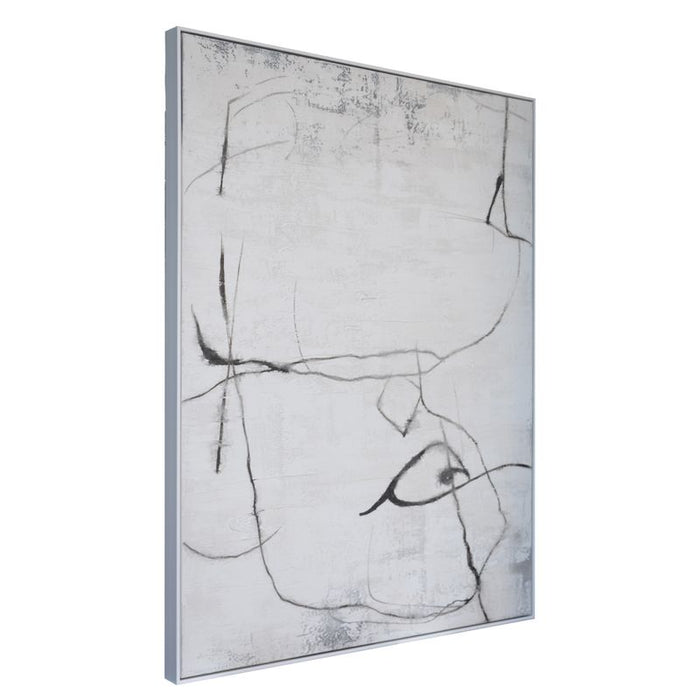 Foundations Series I Oil On Canvas Painting